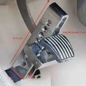 -Car Brake Clutch Pedal- Lock Alloy Steel Security 8holes