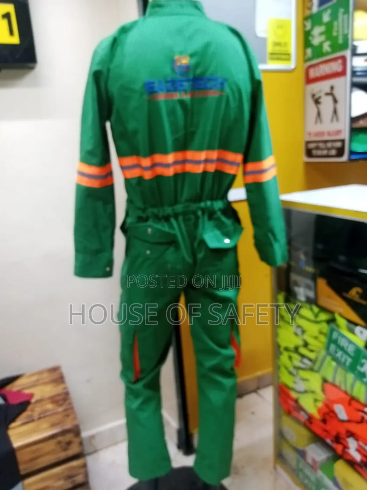 Retroflective Greencargo Overall