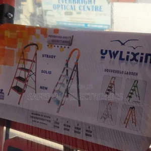 Ladder - Heavy Duty 4-Step Anti-Wobble Design |