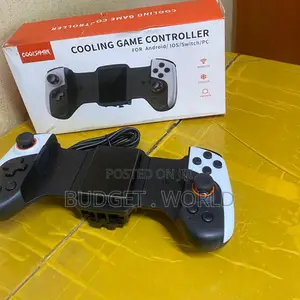 Game Assistance Handle Gamepad Joystick With Cooling Fan Fire Shooter