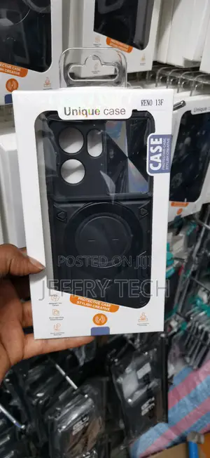 Bikuy Redmi Note 13f Slide Camera Armor Magnetic Ring Stand Cover
