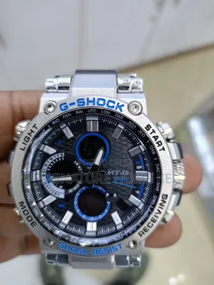G Shock Watch- Silver