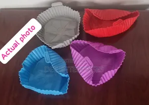 Food Grade Silicone 16-22cm Air Fryer Liner Baking Tin