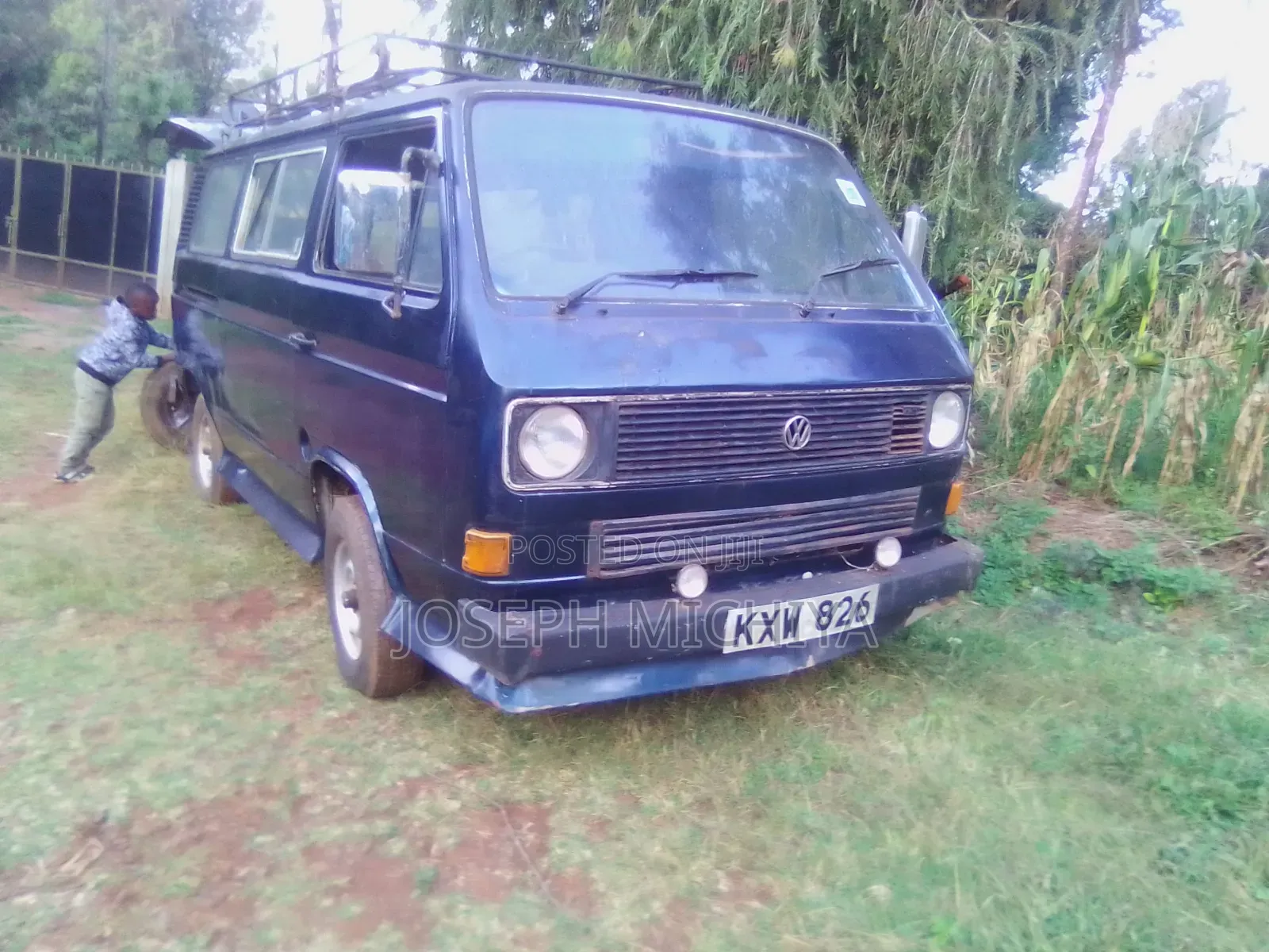 Volkswagen Transporter 1986 Blue