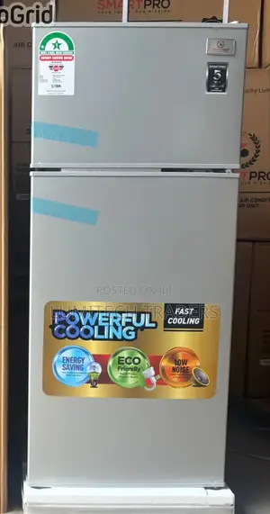 Smartpro 95litres Double Door Fridge