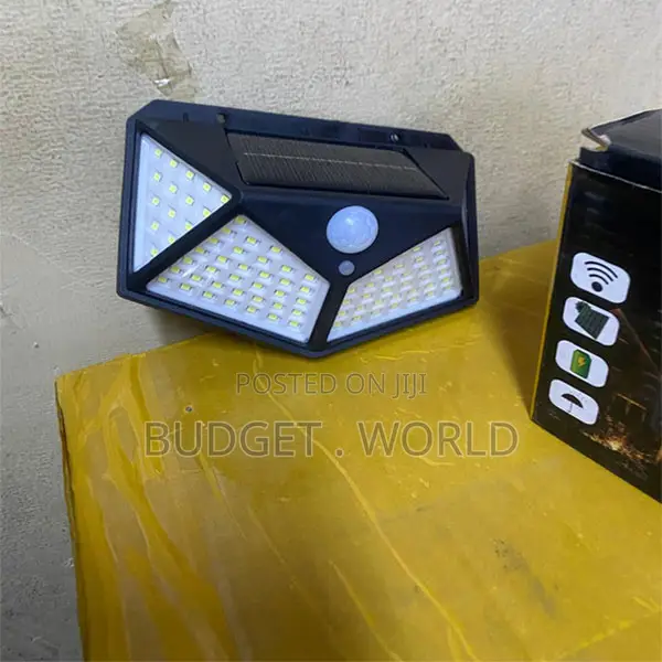 Pir Sensing Angle 120 Degrees 100led Brightness 600lm-Black