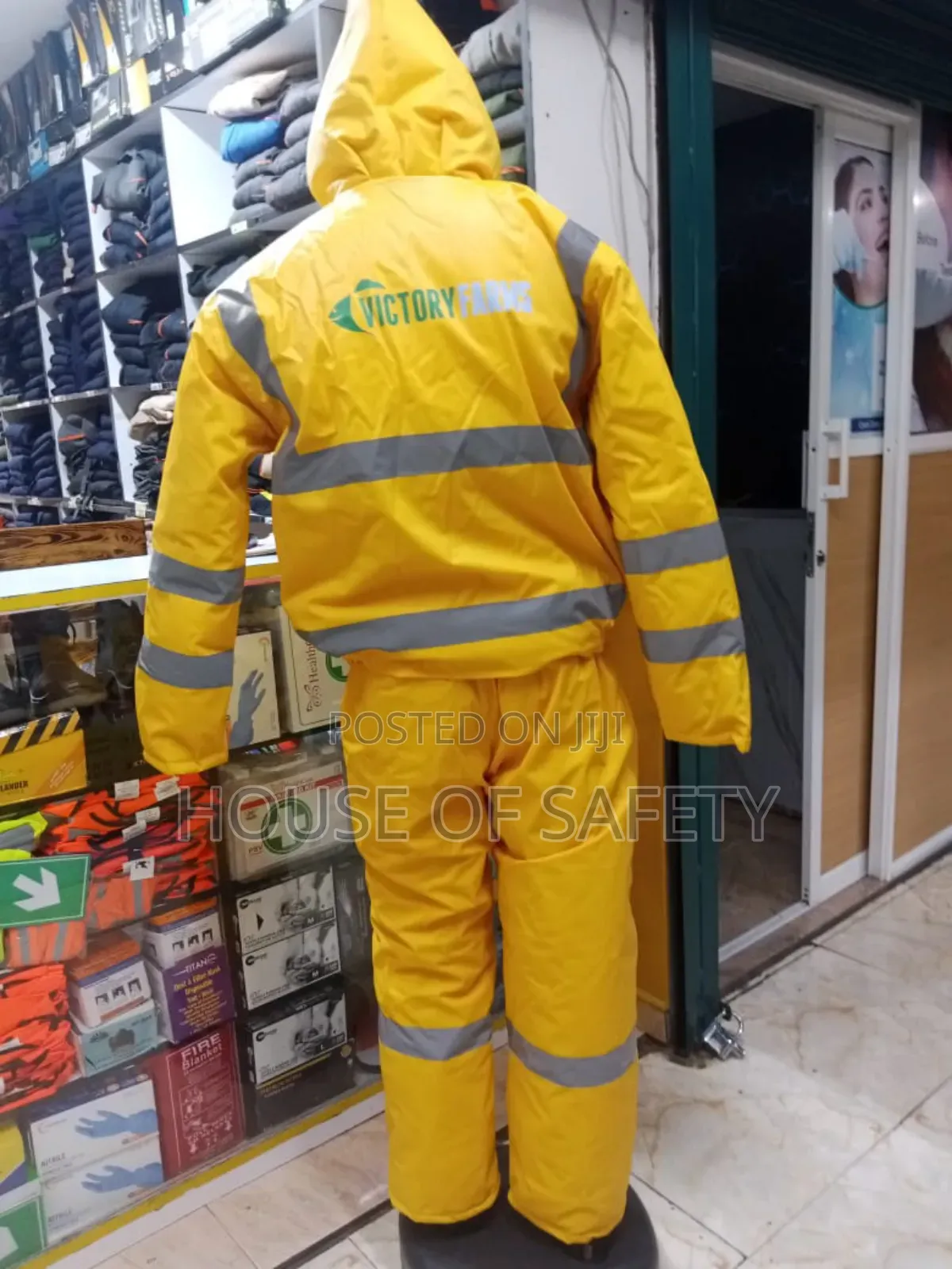 Yellow Cold Room Suits Overall