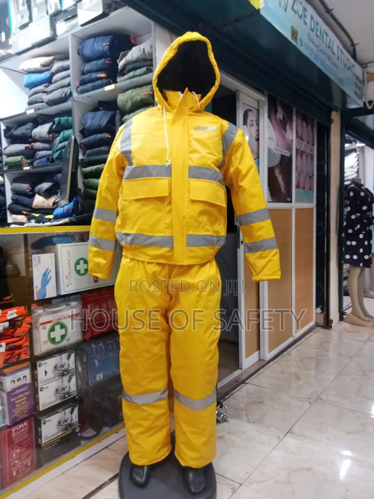 Yellow Cold Room Suits Overall