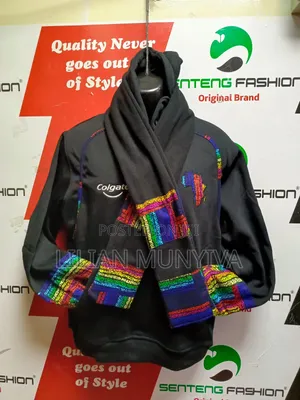 Customized Hoodie and Scarf With Branding