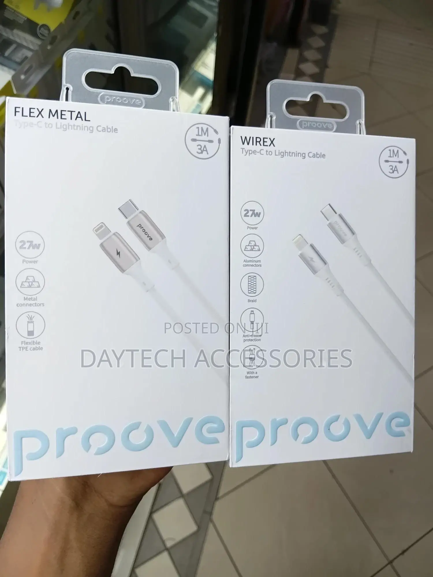 Proove (Type-C to Lightning) Cable - 1m