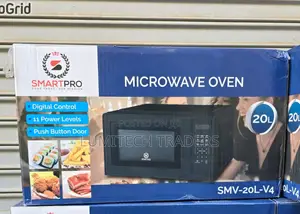 Smart Pro Microwave Oven 20l Digital, Black - (Smv-20l-V4 )