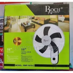 Roch 16 Inch Wall Fan With 5 Blades