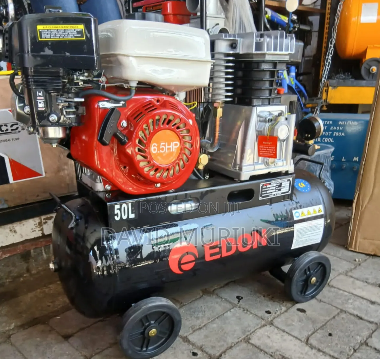 Edon Gasoline Compressor 100l