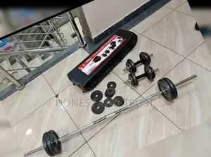 Cast Iron 50kg Dumbbells Set