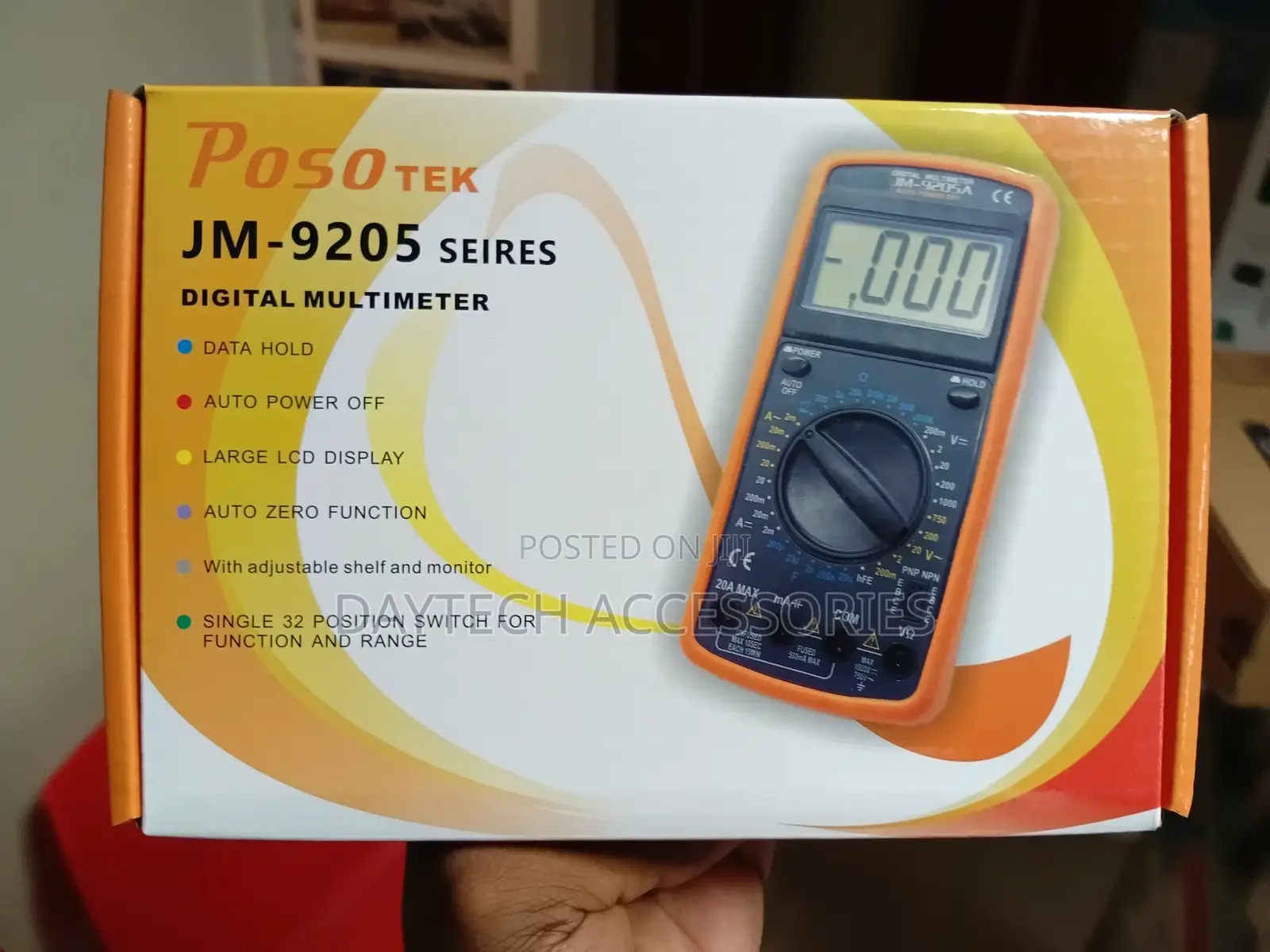 Digital Multimeter Dt9205a