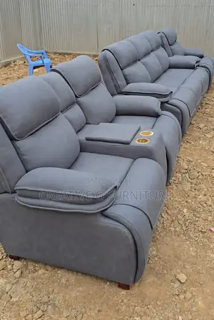 Executive Comfort 5-Seater Semi-Recliner