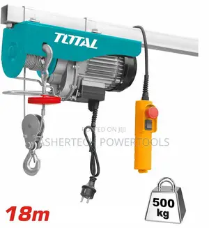 Total Tlh1952 Electric Hoist 900w 18m