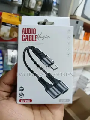 Usb C Splitter to Dual Usb C Headphone Jack Adapter and Charger