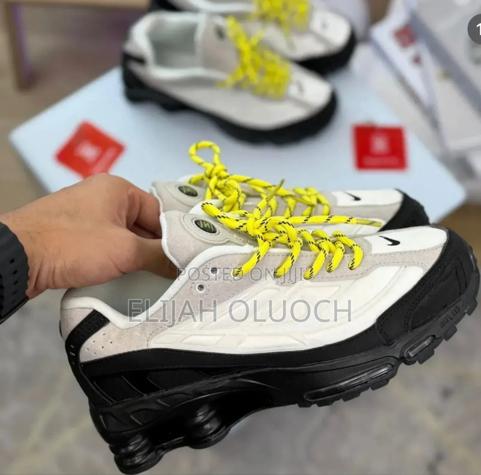 Nike Shox Supreme Black Sail