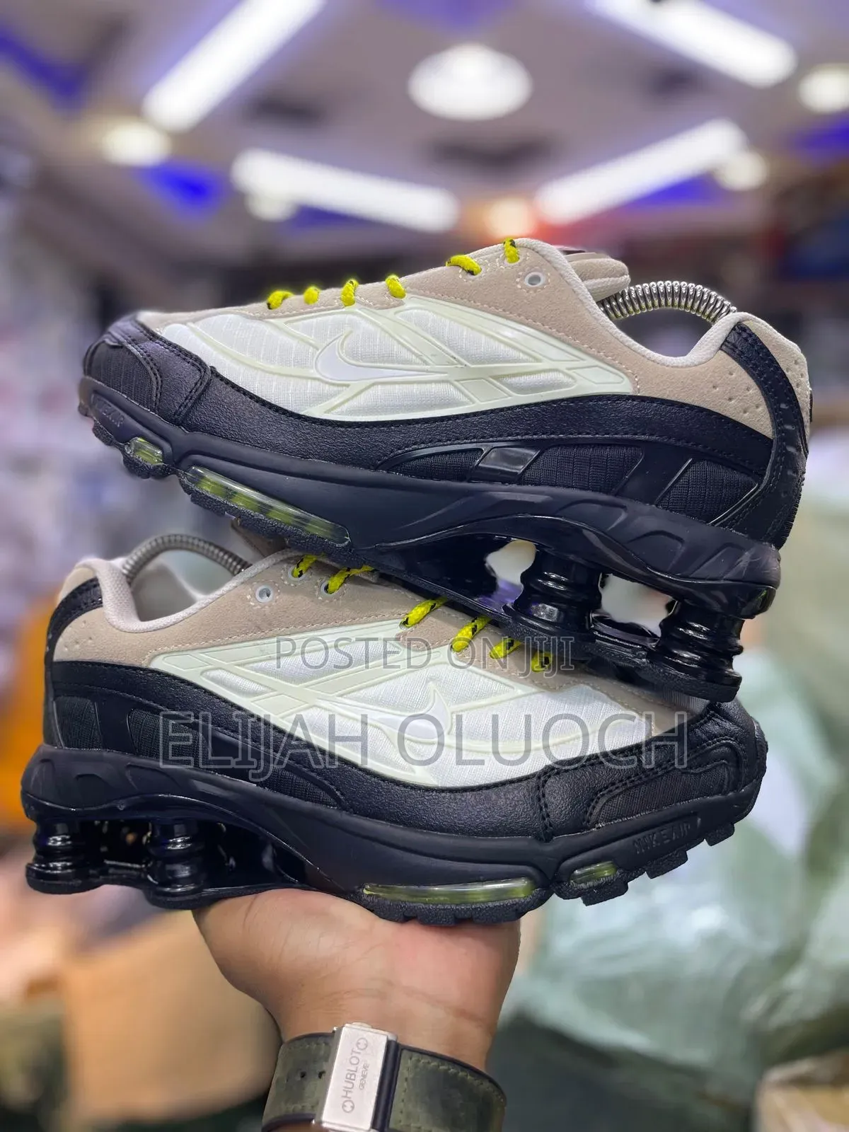 Nike Shox Supreme Black Sail