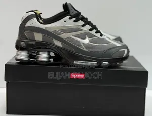 Nike Shox Supreme Smoke Grey Black