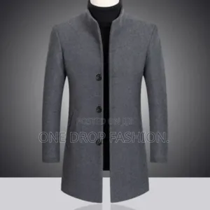 Mandarin Color Men Designer Plain Jackets