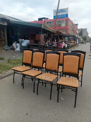 Black and Gold Restaurant Chairs
