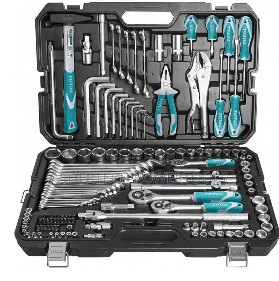 Total Thkthp21426 142 PCS Combination Tools Set