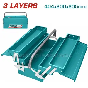 Tht10702 Tool Box
Size:404*200*205mm
3 Layers