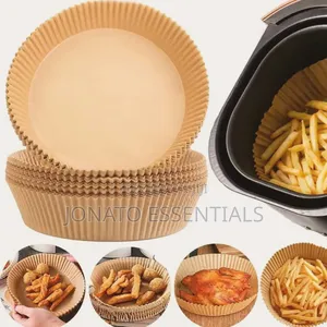 25 Pieces Air Fryer Paper Liners, Disposable Parchment Paper Basket