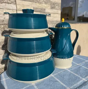 *Set of 3 Hotpots With a Flask