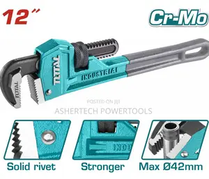 Total Tht171206 Pipe Wrench Size:12" (300mm)