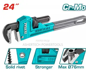 Total Tht171246 Pipe Wrench Size:24"