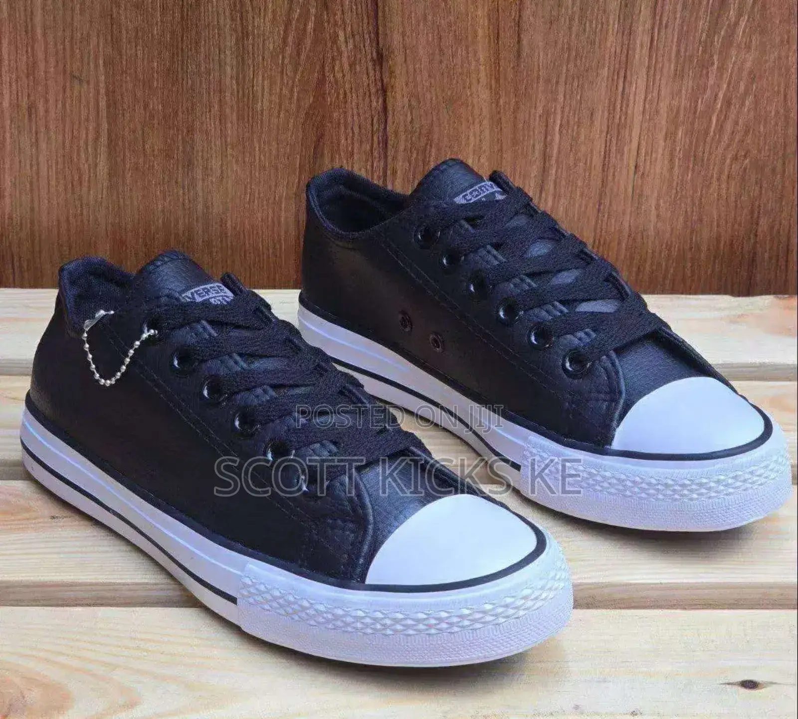 Leather Converse