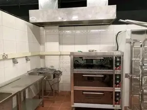 Stainless Steel Kitchen Set Up(Hood and Burner)