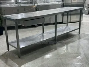 Customized 2*7ft Ss304 Working Tables