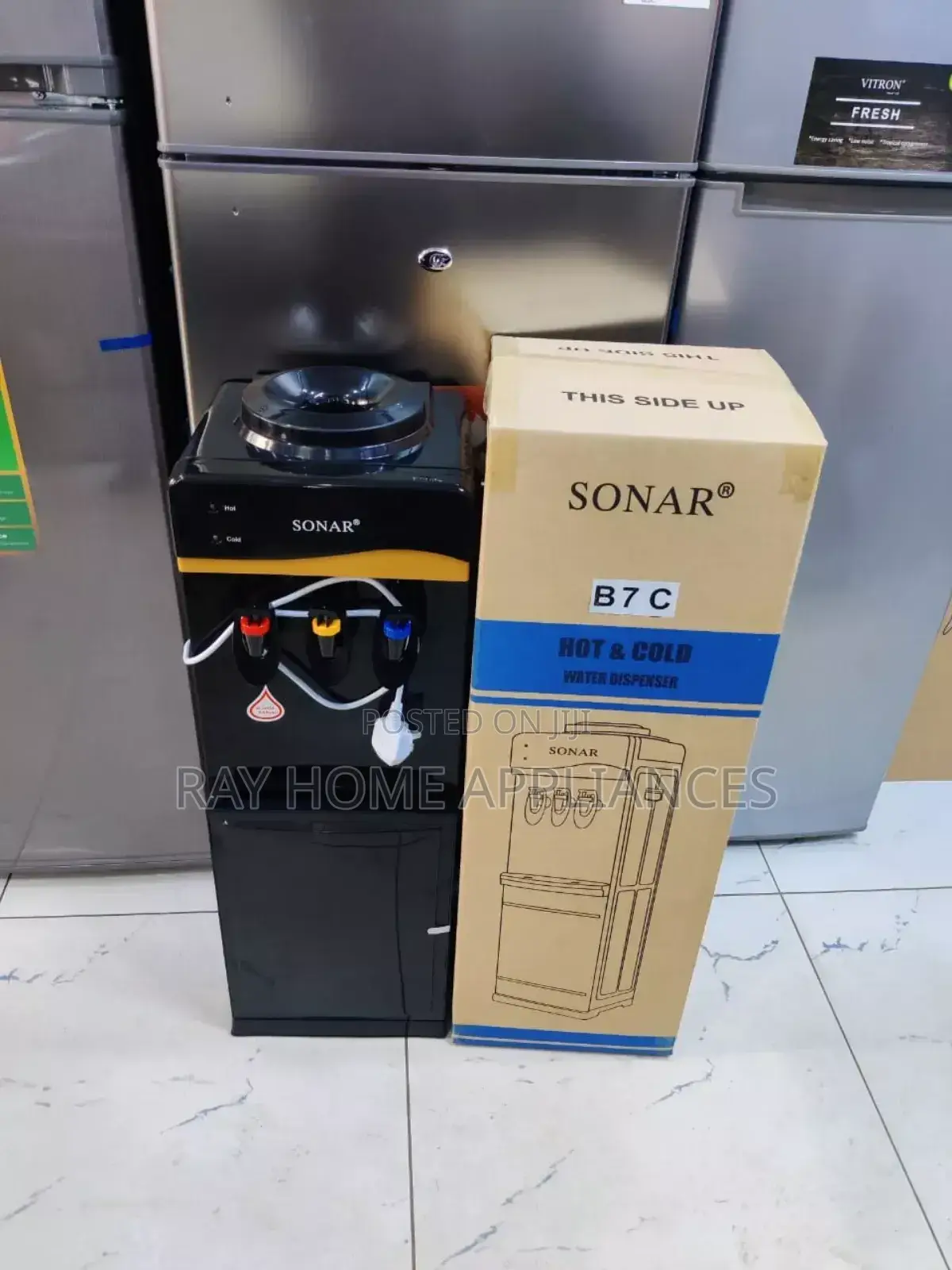 Sonar Dispenser 3taps. Hot, Normal and Cold. B7c