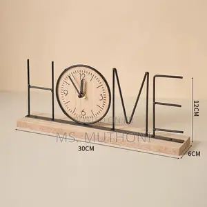 Handmade Creative Tv Cabinet Clock