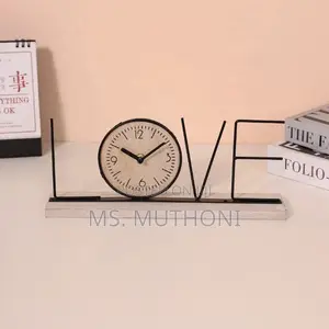 Handmade Creative Tv Cabinet Clock