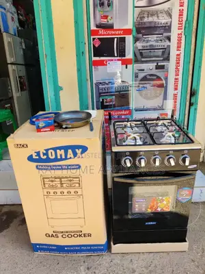 Ecomax 4gas Electric Oven 50cm×55cm Jet Burners, Free Gifts