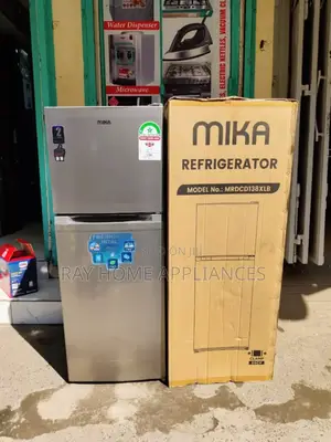Mika Fridge Double Door 138litres 
 _With Ice Cube Rack