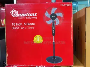 Ramtons 16" Stand Fan With Remote Rm669