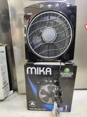 Mika Portable Box Fan 12"