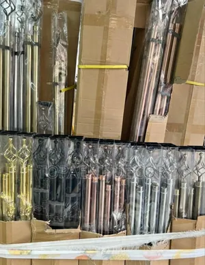No Bending No Stress Adjustable 2m Double Curtain Rods