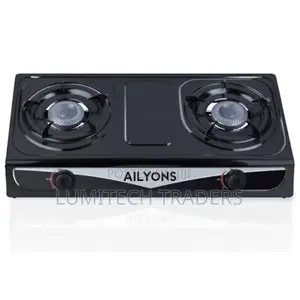 Ailyons Stainless Steel Double Gas Burner