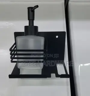Black Soap Dispenser