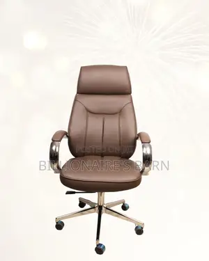 Brown Executive Office Chair|Clean Executive Look for Modern Offices |