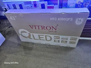 Vitron 43 Inch  Qled Smart Tv 2026 Model