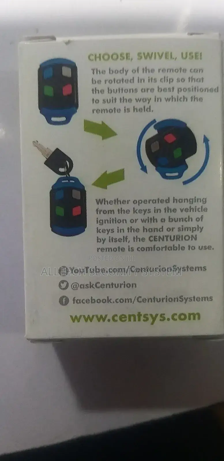 Centurion Remote Gate