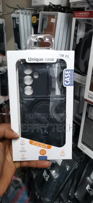 Senky Samsung Galaxy A55 5g Camshield Magsafe Ring Holder Armor Case